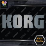 Compatible Korg Drums Name Synthesizers Musical Logo Vinyl Decals Stickers - Image 18