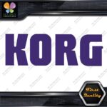 Compatible Korg Drums Name Synthesizers Musical Logo Vinyl Decals Stickers - Image 24