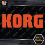 Compatible Korg Drums Name Synthesizers Musical Logo Vinyl Decals Stickers - Image 7