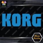 Compatible Korg Drums Name Synthesizers Musical Logo Vinyl Decals Stickers - Image 10