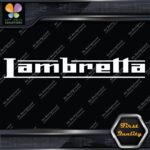 Compatible Lambretta Scooters Name Italian Motorcycles Vinyl Decals Stickers
