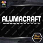 Compatible Alumacraft Boats Vintage Waves Logo No Oval Vinyl Decal Stickers - Image 4