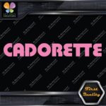 Compatible Cadorette Boats Name Emblem Logo Only Decals Stickers Vinyl - Image 21