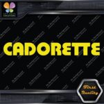 Compatible Cadorette Boats Name Emblem Logo Only Decals Stickers Vinyl - Image 6
