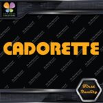 Compatible Cadorette Boats Name Emblem Logo Only Decals Stickers Vinyl - Image 7