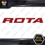 Compatible Rota Wheels Rims Name Only Racing Tuning JDM Decals Stickers Vinyl - Image 10