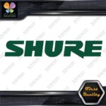 Compatible Shure Microphones Loudspeakers Name Musical Vinyl Decals Stickers - Image 15