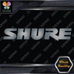 Compatible Shure Microphones Loudspeakers Name Musical Vinyl Decals Stickers - Image 18