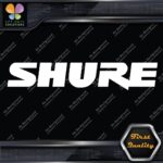 Compatible Shure Microphones Loudspeakers Name Musical Vinyl Decals Stickers - Image 3