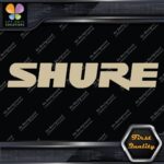 Compatible Shure Microphones Loudspeakers Name Musical Vinyl Decals Stickers - Image 24