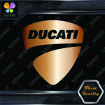 Compatible with Ducati Badge Patch Crest Logo Motorcycles Vinyl Decals Stickers - Image 12