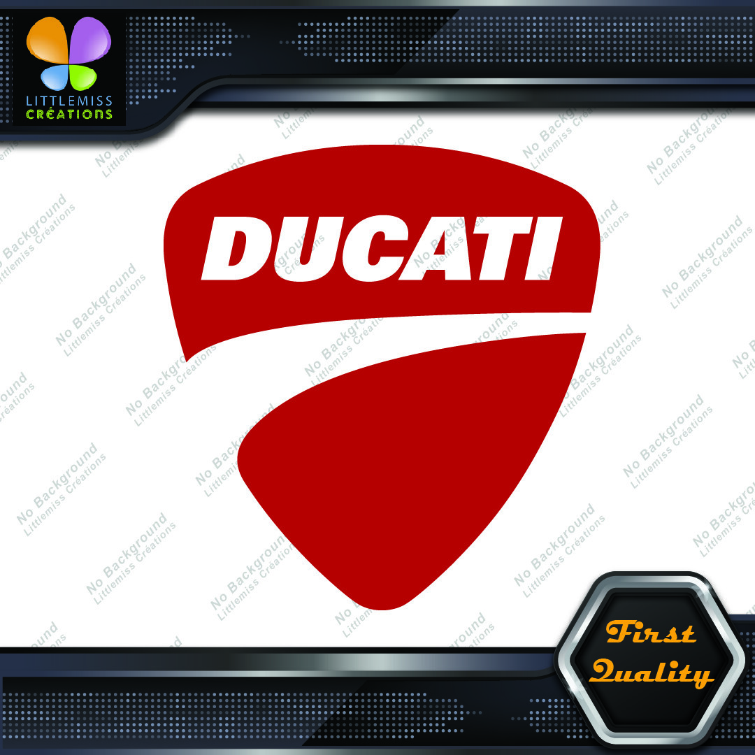 Compatible With Ducati Badge Patch Crest Logo Motorcycles Vinyl Decals Stickers 276407281768 Compatible with Ducati Badge Patch Crest Logo Motorcycles Vinyl Decals Stickers - Image 1