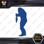 Bigfoot Sasquatch Yeti Holding Fish Sideview Monsters Decals Stickers Vinyl - Image 11