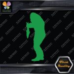 Bigfoot Sasquatch Yeti Holding Fish Sideview Monsters Decals Stickers Vinyl - Image 14