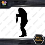 Bigfoot Sasquatch Yeti Holding Fish Sideview Monsters Decals Stickers Vinyl