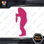 Bigfoot Sasquatch Yeti Holding Fish Sideview Monsters Decals Stickers Vinyl - Image 20