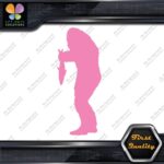 Bigfoot Sasquatch Yeti Holding Fish Sideview Monsters Decals Stickers Vinyl - Image 21