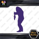 Bigfoot Sasquatch Yeti Holding Fish Sideview Monsters Decals Stickers Vinyl - Image 22