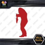 Bigfoot Sasquatch Yeti Holding Fish Sideview Monsters Decals Stickers Vinyl - Image 8