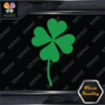 Clover Leaf 4 Four Petals Lucky Irish Shamrock Leaves Decals Stickers Vinyl - Image 15