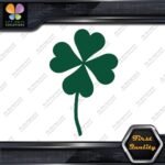 Clover Leaf 4 Four Petals Lucky Irish Shamrock Leaves Decals Stickers Vinyl - Image 16