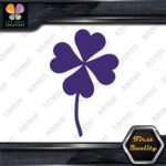 Clover Leaf 4 Four Petals Lucky Irish Shamrock Leaves Decals Stickers Vinyl - Image 22