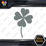 Clover Leaf 4 Four Petals Lucky Irish Shamrock Leaves Decals Stickers Vinyl - Image 5