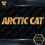 Compatible Arctic Cat Snowmobiles Modern Logo Name Only Vinyl Decal Stickers - Image 16
