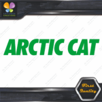 Compatible Arctic Cat Snowmobiles Modern Logo Name Only Vinyl Decal Stickers