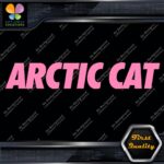 Compatible Arctic Cat Snowmobiles Modern Logo Name Only Vinyl Decal Stickers - Image 20