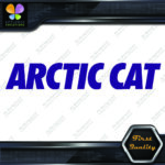 Compatible Arctic Cat Snowmobiles Modern Logo Name Only Vinyl Decal Stickers - Image 21