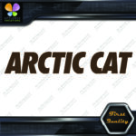 Compatible Arctic Cat Snowmobiles Modern Logo Name Only Vinyl Decal Stickers - Image 22
