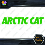 Compatible Arctic Cat Snowmobiles Modern Logo Name Only Vinyl Decal Stickers - Image 25