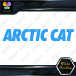 Compatible Arctic Cat Snowmobiles Modern Logo Name Only Vinyl Decal Stickers - Image 10