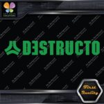 Compatible Destructo Skateboards Full Block Name Logo Decals Stickers Vinyl - Image 14