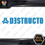 Compatible Destructo Skateboards Full Block Name Logo Decals Stickers Vinyl - Image 10