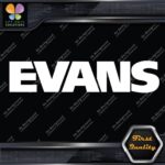 Compatible Evans Drumheads Drums Marching Band Musical Vinyl Decals Stickers