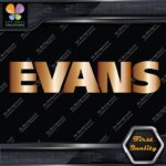 Compatible Evans Drumheads Drums Marching Band Musical Vinyl Decals Stickers - Image 19