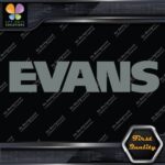 Compatible Evans Drumheads Drums Marching Band Musical Vinyl Decals Stickers - Image 4