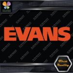 Compatible Evans Drumheads Drums Marching Band Musical Vinyl Decals Stickers - Image 7