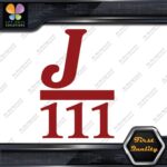 Compatible J 111 Boats J111 Sailing Boating Sports Decals Stickers Vinyl - Image 11