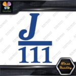 Compatible J 111 Boats J111 Sailing Boating Sports Decals Stickers Vinyl - Image 12