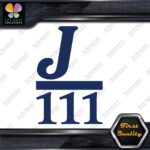 Compatible J 111 Boats J111 Sailing Boating Sports Decals Stickers Vinyl - Image 13