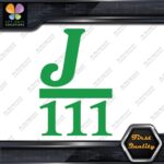 Compatible J 111 Boats J111 Sailing Boating Sports Decals Stickers Vinyl - Image 15