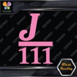 Compatible J 111 Boats J111 Sailing Boating Sports Decals Stickers Vinyl - Image 22