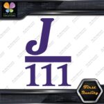 Compatible J 111 Boats J111 Sailing Boating Sports Decals Stickers Vinyl - Image 23