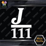 Compatible J 111 Boats J111 Sailing Boating Sports Decals Stickers Vinyl - Image 6