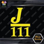 Compatible J 111 Boats J111 Sailing Boating Sports Decals Stickers Vinyl - Image 7