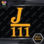 Compatible J 111 Boats J111 Sailing Boating Sports Decals Stickers Vinyl - Image 8