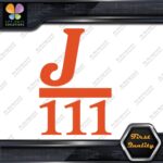 Compatible J 111 Boats J111 Sailing Boating Sports Decals Stickers Vinyl - Image 9